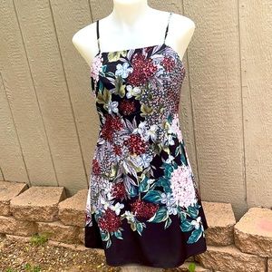 Keepsake Fit n Flair Floral Dress M
